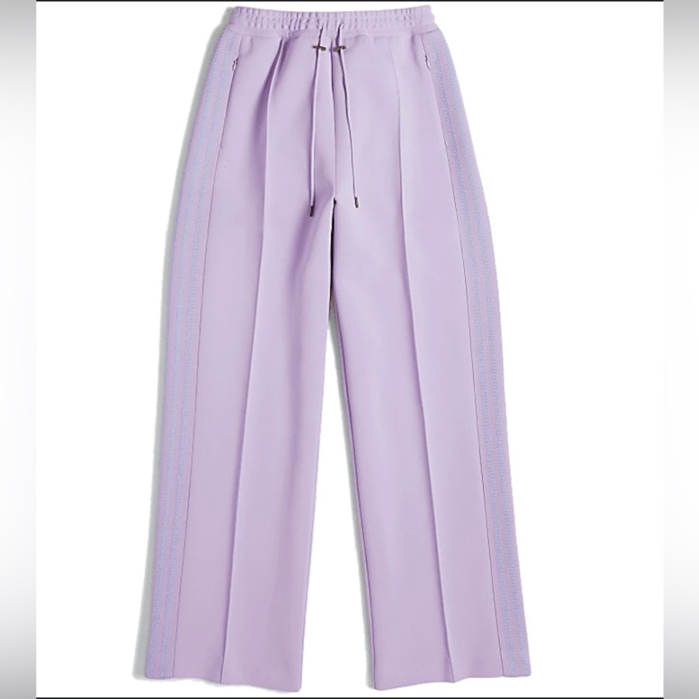Adidas x Ivy Park 3-Stripes Suit Pants Purple Glow sz S / UK10